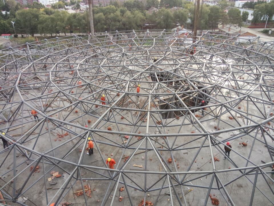 商丘全民健身中心网架